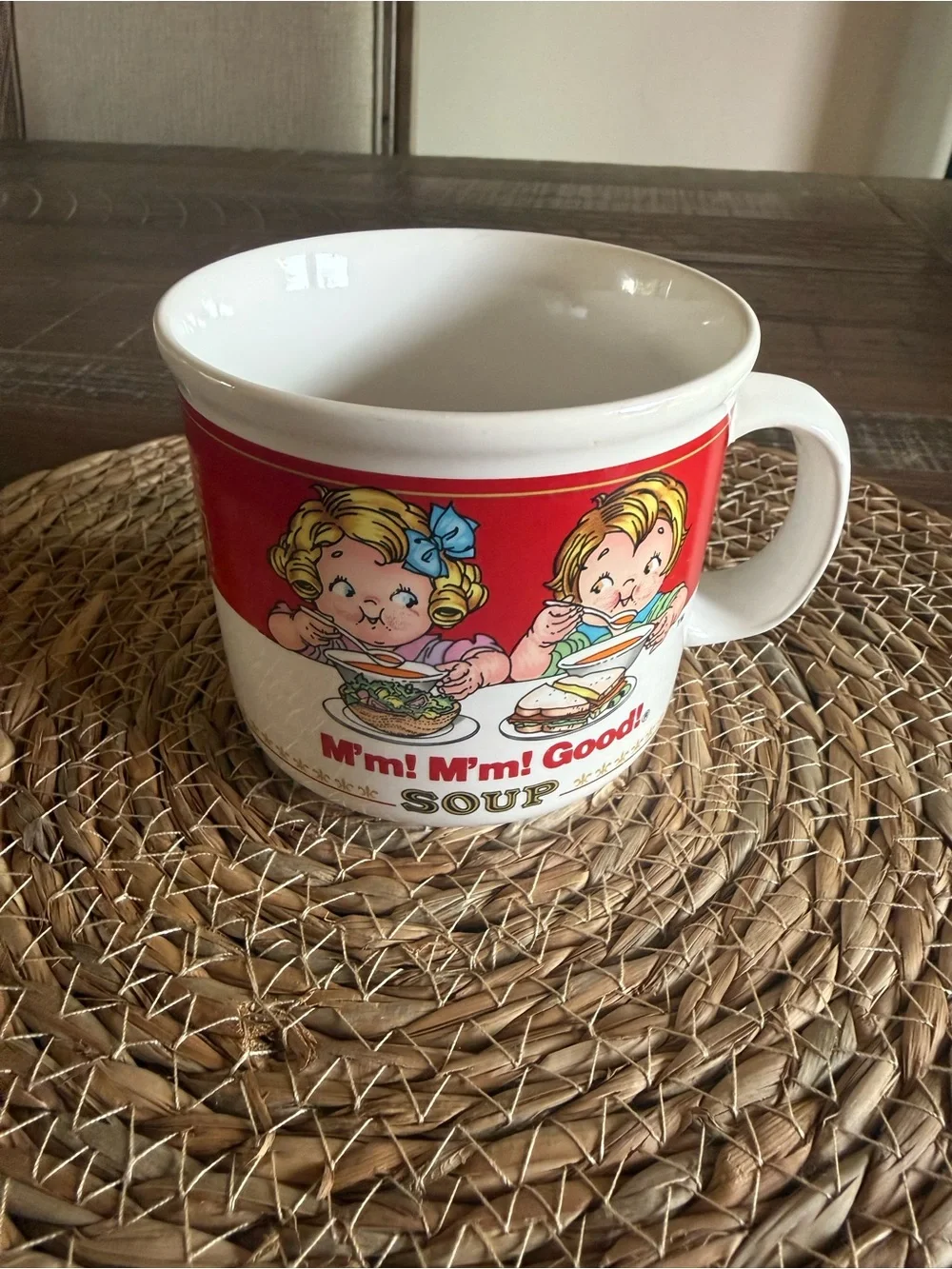Vintage Campbell's Soup Kids Ceramic Mug 1989 Westwood M'm M'm Good 14oz